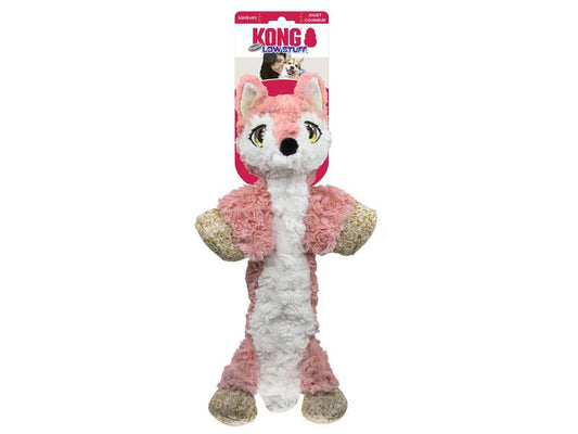 KONG LOW STUFF FLOPZIE FOX MED DOG TOY