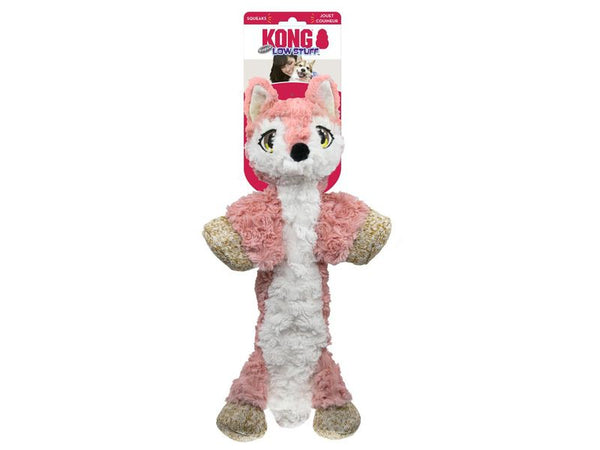 KONG LOW STUFF FLOPZIE FOX MED DOG TOY