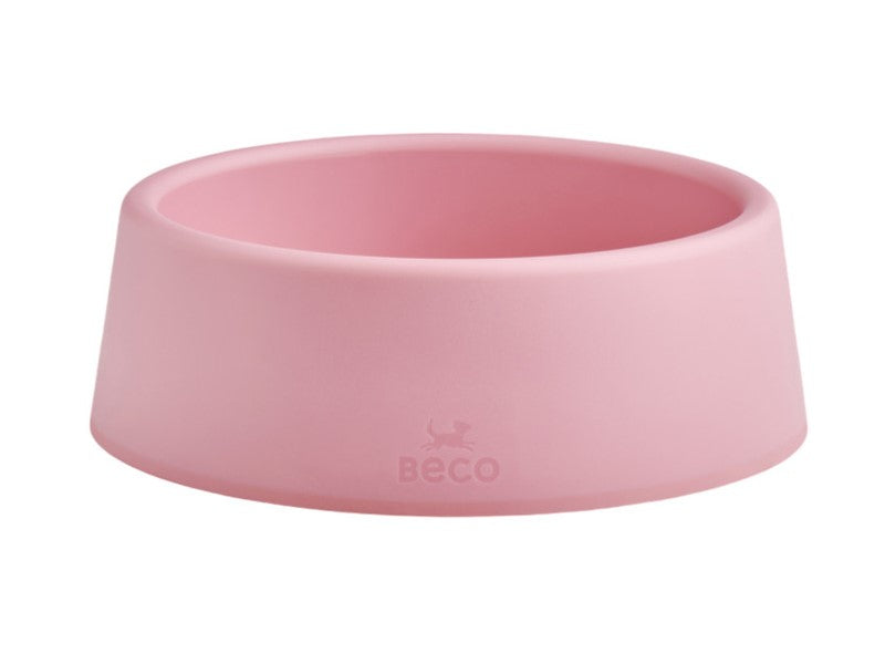 BECO RECYCLED PLASTIC SML DOG BOWL 11.16 PINK