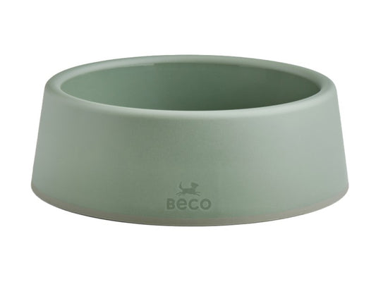BECO RECYCLED PLASTIC LGE DOG BOWL 14.50 GREEN