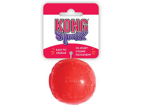 KONG SQUEEZZ GOOMZ BALL MEDIUM DOG TOY