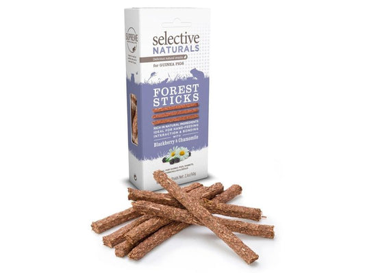 SELECT GUINEA PIG FOREST STICKS 60G