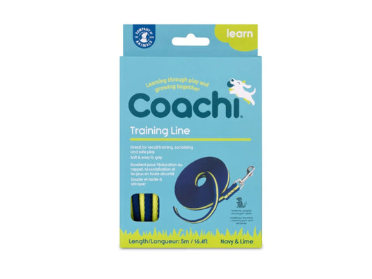 COACHI TRAINING LINE NAVY & LIME 5M