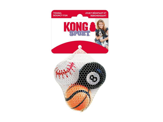 KONG SPORTS BALL SMALL 3PACK