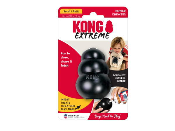 KONG TOY EXTREME BLACK-SMALL