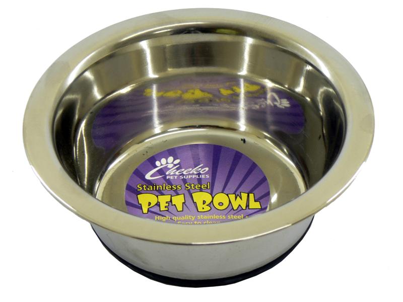 FUSION NON SLIP S/STEEL BOWL 400ML 5"