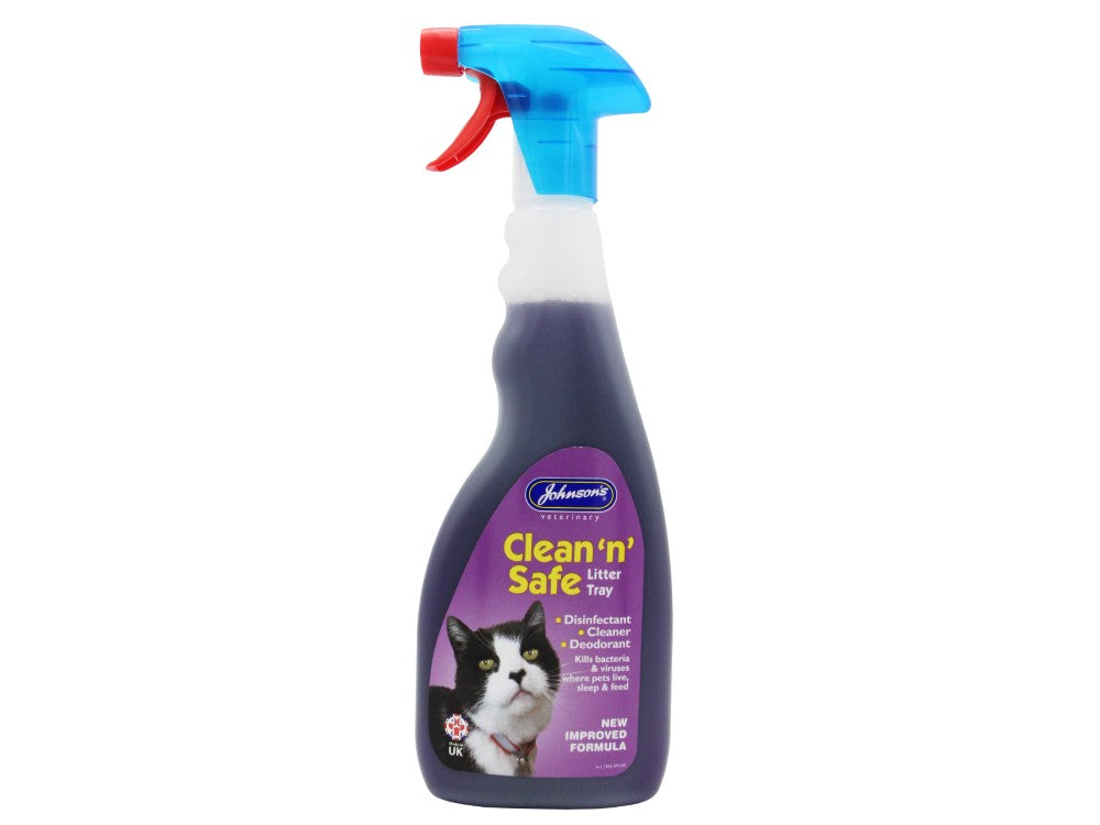 JV CLEAN N SAFE LITTER TRAY 14.24 DISINFECTANT