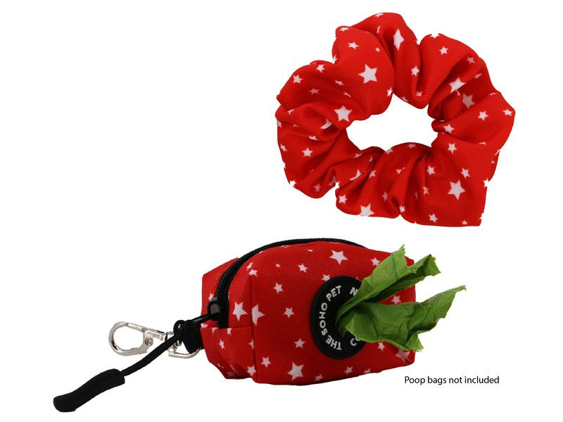 SOHO STAR POOP BAG HOLDER & SCRUNCHIE