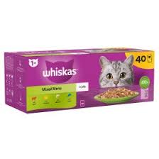 Whiskas 40pk mixed jelly