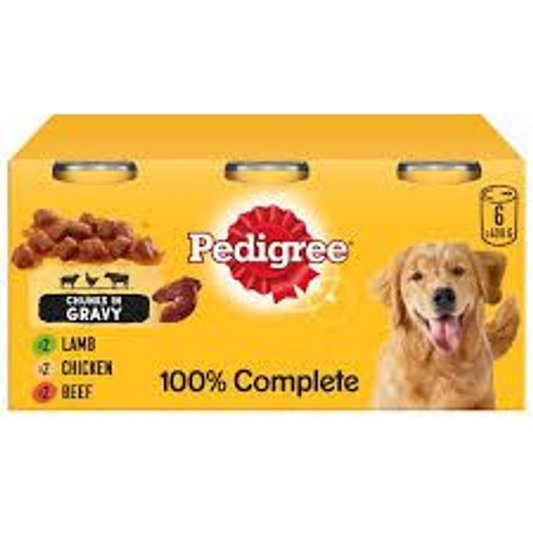 Pedigree Tins 12 Gravy
