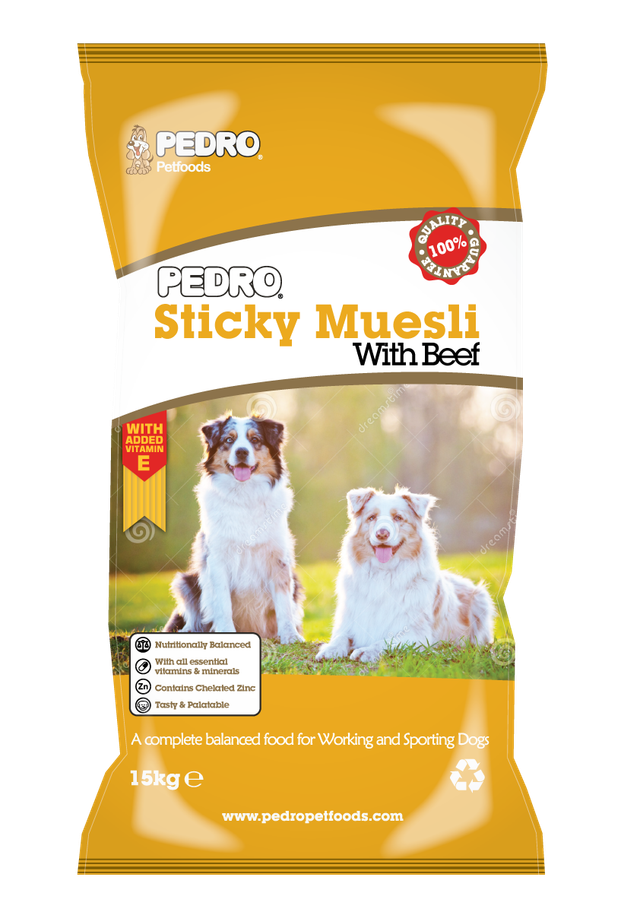 Pedro Sticky Muesli 15kg