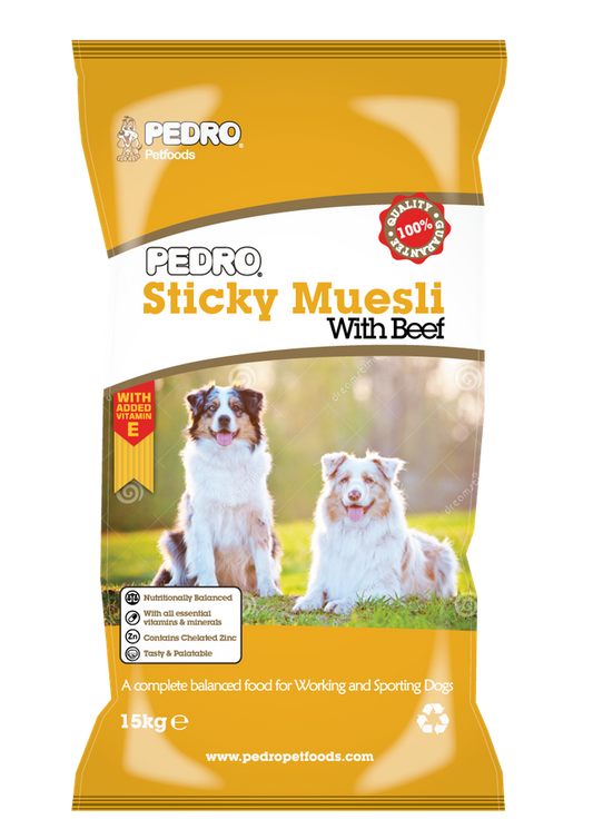 Pedro Sticky Muesli 15kg