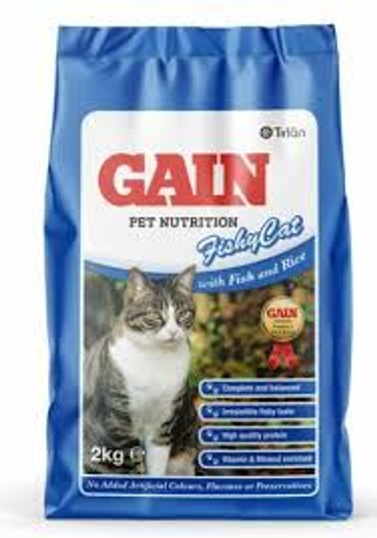 Gain fishy cat 9kg
