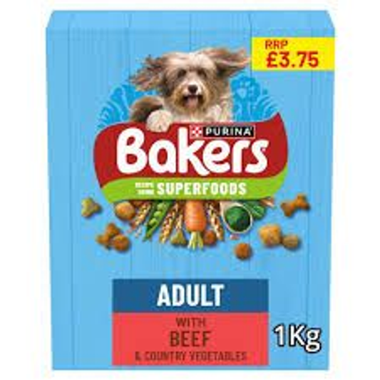 Baker's Meaty Meals Beef 1kg