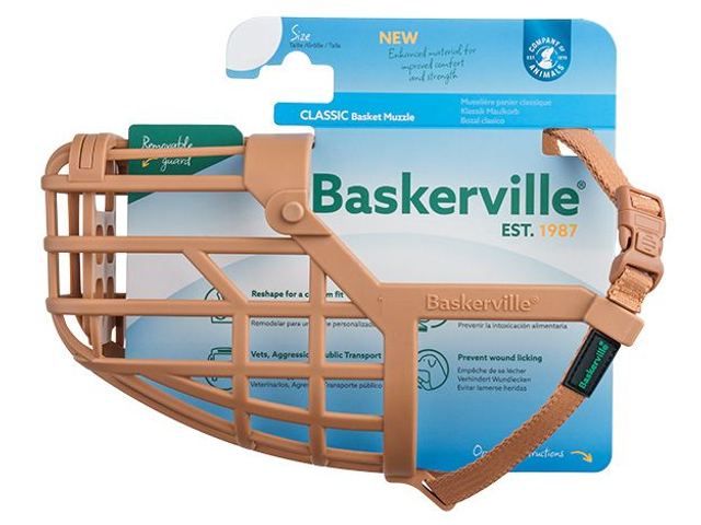 BASKERVILLE CLASSIC BASKET MUZZLE SIZE 6