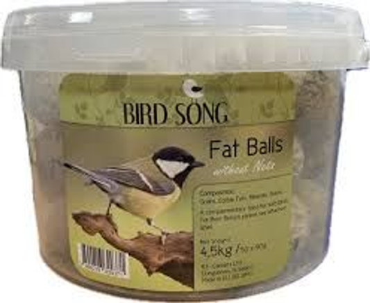 Birdsong Fat Balls 50 pack bucket