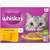Whiskas 12pk poultry in jelly