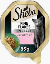 Sheba fine flakes jelly salmon