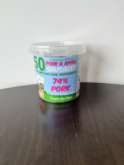 Loy's pork & Apple Sausages Tub 50pk