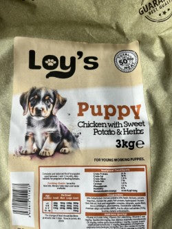 Loy's Grain Free Puppy Chicken 3kg