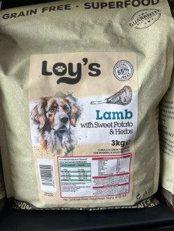 Loy's Grain Free Adult Lamb 3kg