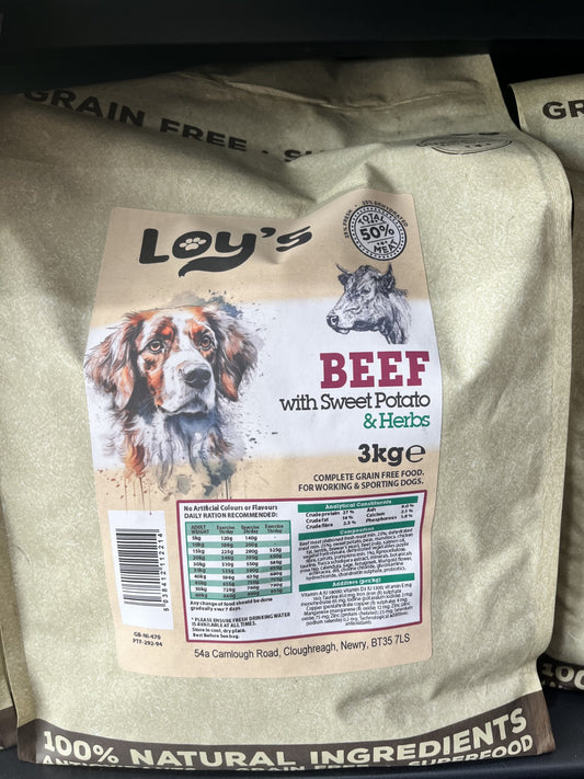 Loy's Grain Free Beef 3kg